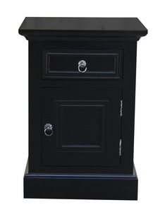 Black Furniture, Black Bedside